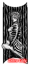 [zebra lady]